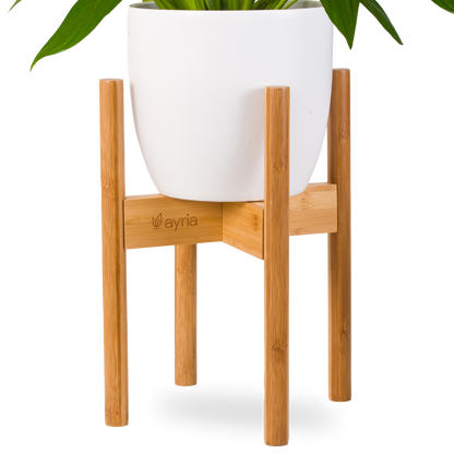 Bamboo Plant Stand - Adjustable Width (Up to 30cm)
