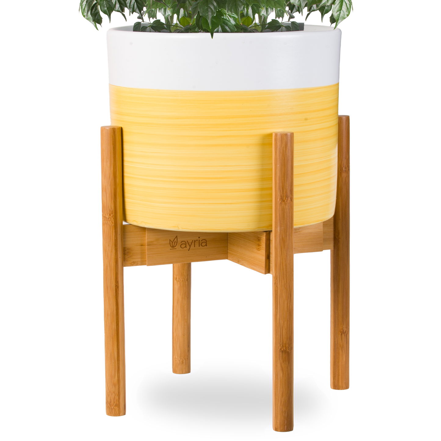 Bamboo Plant Stand - Adjustable Width (Up to 30cm)